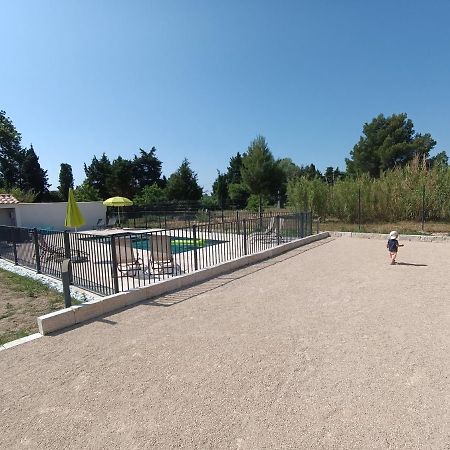 Maison Independante Avec Piscine, 10Min Avignon Pujaut Exterior foto